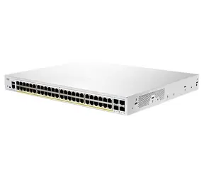 Cisco CBS350-48FP-4G-EU / Switch / 48x GbE RJ-45 / 4x SFP / PoE+ 740W / REFRESH