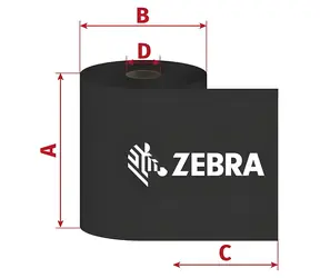 Zebra TTR páska vosk 83mm / TTR páska / Vosk / 450m