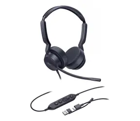 Yealink UH42 / Sluchátka / UC certifikace / USB-C/USB-A / Oboustranná