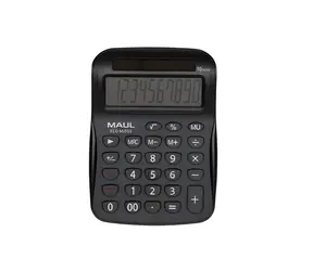 Maul ECO MJ 555 bílá / Stolní kalkulačka / desetimístná / solární napájení