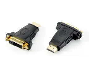 Equip redukce HDMI-DVI-I černá / Redukce / Bidirekční / max. 1920x1200