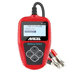 ANCEL BA101 / Tester autobaterií / 8-30V DC / CCA 100-2000 / USB tisk dat