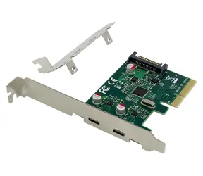 Conceptronic / Řadič / PCIe 3.0 / 2x USB-C 3.2 Gen 2 / 10 Gbps / UASP