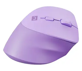 Natec Crake 2 fialová / Bezdrátová optická myš / Vertikální / 2 400 DPI / USB + Bluetooth / 6 tlačítek