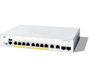 Cisco Catalyst C1200-8P-E-2G REFRESH / Switch / 8x GLAN / 2x SFP/GbE combo / 8x PoE+ 67W / fanless