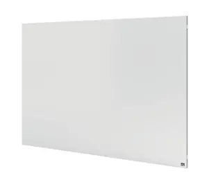NOBO Infinity Steel 90x60 cm bílá / Magnetická tabule / bezrámová / ocelový povrch