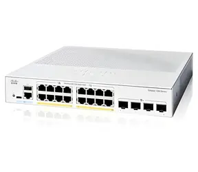 Cisco Catalyst C1300-16P-4X / Switch / 16x GbE / 4x SFP+ / 16x PoE+ / 120W / bez ventilátoru