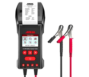 Ancel BST600 / Tester autobaterií / Vestavěná tiskárna / 12V/24V / LCD displej