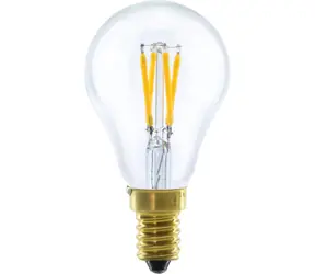 SEGULA LED kapka 3W čirá / LED žárovka / E14 / 260 lm / 2200 K / stmívatelná