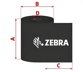 Zebra ZipShip 2300 / TTR páska / Vosk / 156mm / 450m / 12 ks