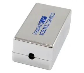 Equip datová zásuvka Cat6 stíněná stříbrná / Datová zásuvka / STP / T568A/B / 22-26 AWG