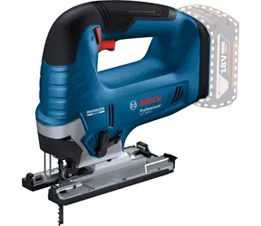 Bosch Professional GST 18V-125 B / Aku přímočará pila / 18V / řez do dřeva 125 mm / bezkartáčový motor / bez aku