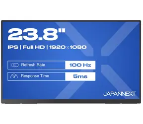 23,8" Japannext JN-MD-IPS238F-C6 černá / Přenosný monitor / IPS / FHD 1920 x 1080 / 100Hz / FreeSync