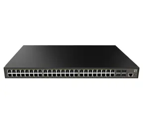 LevelOne GEL-5271 / Switch / 48x Gigabit RJ45 / 2x 1G SFP + 2x 2,5G SFP / Managed L2+ / 19"