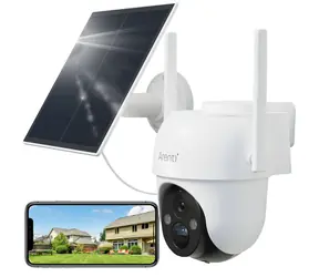 Arenti Wire-Free Outdoor UHD bílá / Venkovní IP kamera / 2304×1296 px / solární panel / IP65 / Wi-Fi