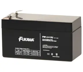 FUKAWA FW 1,2-12 U / Baterie do UPS / APC, AEG, EATON, Powerware / 12V / 1,2Ah / Faston F1-4,7mm / životnost 5 let