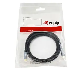 Equip USB-C kabel Gen2 10Gbps černá / USB-C kabel / PD 100W / 4K 60Hz / 2 m