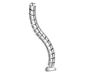 Equip Kabelový organizér pod stůl stříbrná / Organizér kabelů / Dvoukanálový / 730 mm / ABS