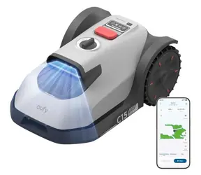 Anker eufy C15 šedá / Robotická sekačka / TrueVision kamerová navigace / bez drátů a RTK / GPS