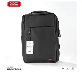 XO CB02 černá / Batoh pro notebook / do 15,6" / voděodolný / USB port