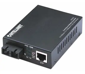 Intellinet Konvertor médií Fast Ethernet Multimode / Konvertor médií / RJ-45 - SC / 100 Mb/s / dosah 2 km