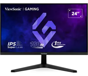 24" ViewSonic VX24G1-HD černá / Monitor / IPS / FHD 1920x1080 / 180 Hz / 300 cd/m2 / 2x HDMI + DP