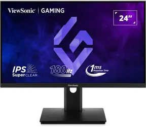 24" ViewSonic XG24G1 černá / Monitor / IPS / FHD 1920×1080 / 180Hz / HDR10 / 2× HDMI + DP / VESA