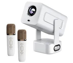 Extralink IMS360 bílá / Projektor / Full HD 1920x1080 / Android 13 / Karaoke 2 mikrofony / Wi-Fi