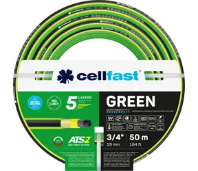 CELLFAST Premium Green ATS2 (15-121) / Zahradní hadice / 3/4" / Délka 50 m