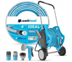 Cellfast DISCOVER 30 / Zahradní hadicový vozík / hadice 3/4" / 30 m / C55-063