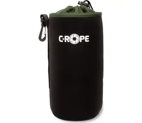 C-ROPE V2 černá, velikost XL / Fotopouzdro / Neopren / 25 × 12 cm / s karabinou