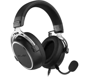 Hator ESH05 Hypergang 3 černá / Herní sluchátka s mikrofonem / USB-A/USB-C / 32 Ohm