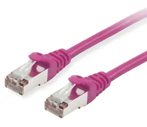Equip Patch kabel Cat6 S/FTP fialová 40 m / Patch kabel / RJ45-RJ45 / LSZH / PoE+