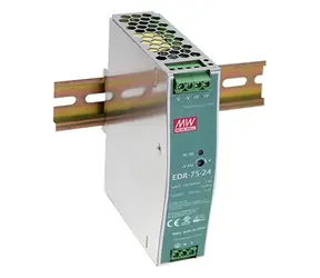 LevelOne POW-2431 stříbrná / Napájecí zdroj / DIN lišta / 90-264 V AC / 24V/75W / -20 až 60 °C