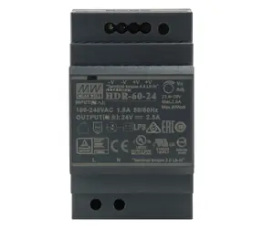 LevelOne POW-2421 černá / Napájecí zdroj / 24V DC / 60W / DIN lišta / -30 až 70 °C
