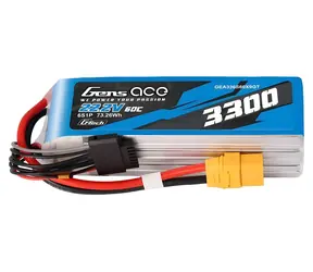 Gens Ace G-Tech 3300mAh 22,2V 60C / Akumulátor Li-Po / 6S1P / Konektor XT90 / 526 g