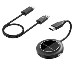 Conceptronic bezdrátový HDMI extender černá / Rozšiřovač HDMI / Full HD / 1920x1080 / USB napájení