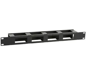 Lanview kabelový organizér S-Type 19" / Kabelový organizér / 1U