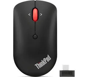 Lenovo ThinkPad USB-C černá / Bezdrátová myš / Blue Track / 2400 DPI / USB-C 2,4GHz dongle / 1x AA baterie
