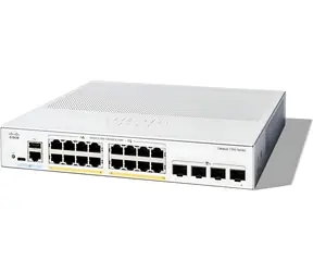 Cisco Catalyst C1300-16P-4X / Switch / 16x GbE RJ-45 PoE+ / 4x SFP+ / PoE 120W / Fanless