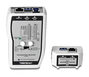 TRENDnet TC-NT3 / Tester kabelů / RJ-45, RJ-11, RJ-12, BNC, USB / do 300 m / s taškou