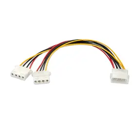 Lindy Napájecí kabel 5.25" - 2x 5.25" / Napájecí kabel / rozbočovací / 0,25 m