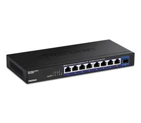 TRENDnet TEG-S5091 / Switch / 8x 2,5G + 1x 10G SFP+ / 60 Gbit/s / unmanaged / bez ventilátoru