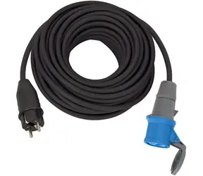 Brennenstuhl Prodlužovací kabel 25 m černá / Prodlužovací kabel / H07RN-F3G2.5 / IP44 / venkovní