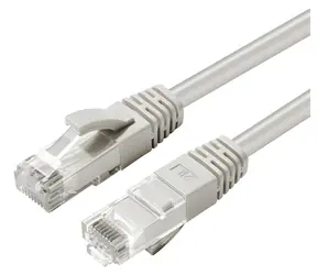 MicroConnect CAT6A U/UTP šedá / Síťový kabel / 2 m / RJ-45 / LSZH / PoE