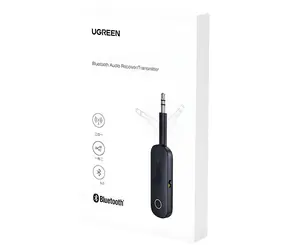 Ugreen CM403 černá / Bluetooth přijímač a vysílač / Jack 3.5 mm / Bluetooth 5.0