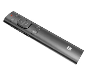 Natec Warbler 2 šedá / Prezentér / Bezdrátový / Bluetooth + 2,4 GHz / Laserové ukazovátko