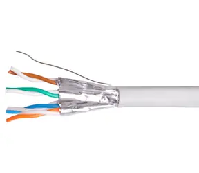 Equip Instalační kabel Cat6 U/UTP šedá / Kabel / 100 m / CCA vodiče / LSZH plášť / AWG 23