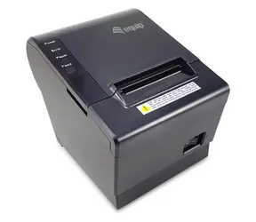 Equip Termotiskárna 58mm černá / Pokladní tiskárna / USB / LAN / řezačka / 203 dpi
