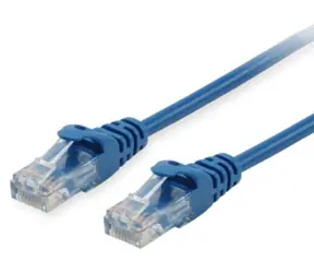 Equip / Patch kabel / Cat6 U/UTP / RJ-45 / 0,15 m / modrý